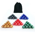 thumbnail image 3 of Juego de dados poliédricos BESCON DICE D10, 50 unidades, colores surtidos, 3 of 3