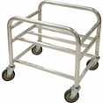 thumbnail image 2 of Global Industrial Bulk Mover Cart, 6 Bushel, 28"L x 22-1/4"W x 26-1/4"H, Gray, 2 of 3