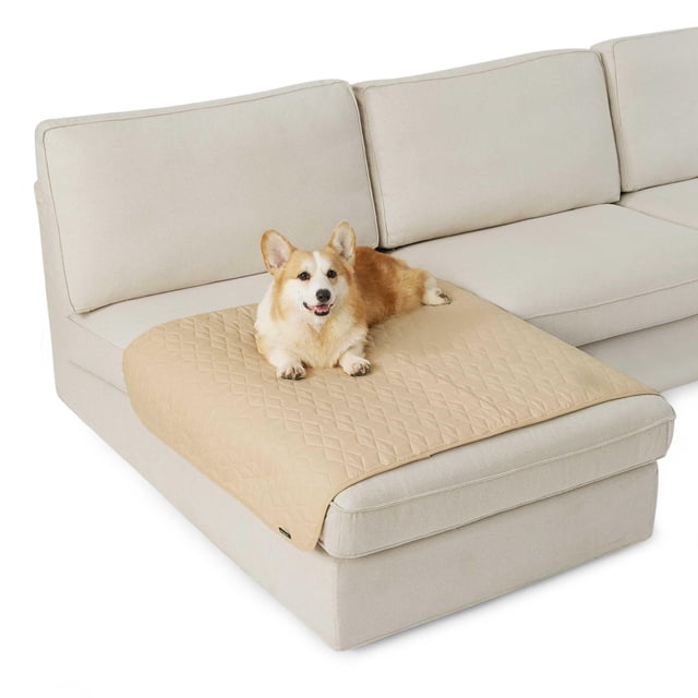 Funda Impermeable para Sofá Bedsure para Perros Lavable Beige