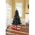 thumbnail image 4 of Holiday Time Madison™ 6.5' Pre-Lit Regular Full Pine Christmas Tree - Black, 4 of 5