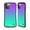 Purple Aqua, variant on Head Case Designs Neon Rain Ombre Aqua Pink Hybrid Case Compatible with Apple iPhone 12 Pro Max