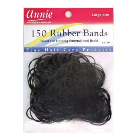 Annie Rubber Bands - Black #3149 - Black | Walmart Canada