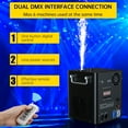 thumbnail image 4 of VIPQV 1Pc 700W Large Cold Spark Machine Firework Machine with Remote DMX 5-13FT Adjustable for Wedding Halloween Stage DJ Event Party Valentine's Day, 4 of 8