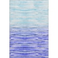 thumbnail image 2 of Addison Rugs Mayfield Washable Coastal Stripes Blue Rectangle Rug, 2'6" x 3'10", 2 of 6