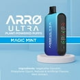 thumbnail image 3 of ARRØ Ultra Aromatherapy Diffuser, Magic Mint - 15,000 Puffs | 0% Nicotine, Vegan, 3 of 5