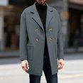 thumbnail image 2 of Fgnfyis Mens Coat Outdoor Casual Wool Blend Anorak Jacket for Versatile Wear Stylish and Functional Design for Everyday Adventures Jacket for Men GY2 L, 2 of 6
