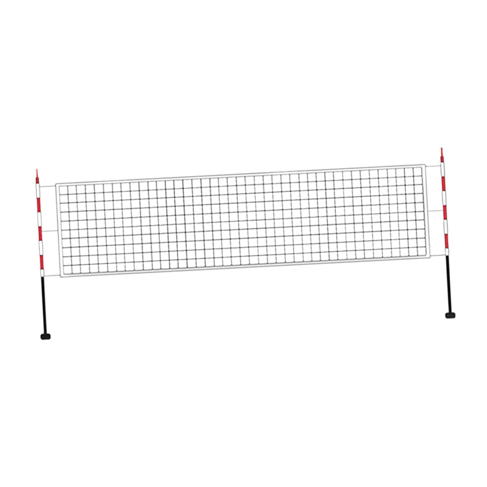 funtasica Nylon Volleyball Network with A Carrying Bag Sustainable Exercise Network Handball -Netting -Volleyball Network for Games Sport Hinterhof Training