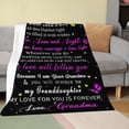 thumbnail image 2 of LHSHID Granddaughter Gifts From Grandma Graduation Gifts For Granddaughter Granddaughter Graduation Gifts Granddaughter Gifts For Graduation Christmas Birthday Blanket 30"x40", 2 of 9