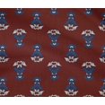 thumbnail image 4 of oneOone Cotton Flex Fabric Leaves & Floral Block Print Fabric BTY 40 Inch Wide, 4 of 4