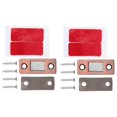 thumbnail image 1 of Magnetic Door Stops 4Pcs Household Sliding Door Catch Compact Design Red Manganese Steel For Closet Bathroom Kitchen, 1 of 5