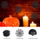 thumbnail image 3 of 50 piezas de tela de araña de plástico para Halloween, accesorios de vacaciones para decoración de Halloween (negro), 3 of 6