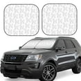 thumbnail image 1 of Saiise Poodle Dog for Foldable Car Sun Shades (2-Pack) Offer Sun Protection with an Easy-fold Design for Convenient Windshield Shading-Large, 1 of 6