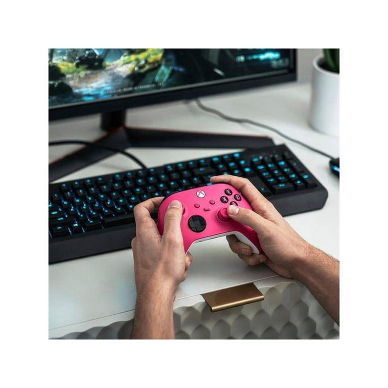 Wireless Pink Deep Xbox Controller - Microsoft