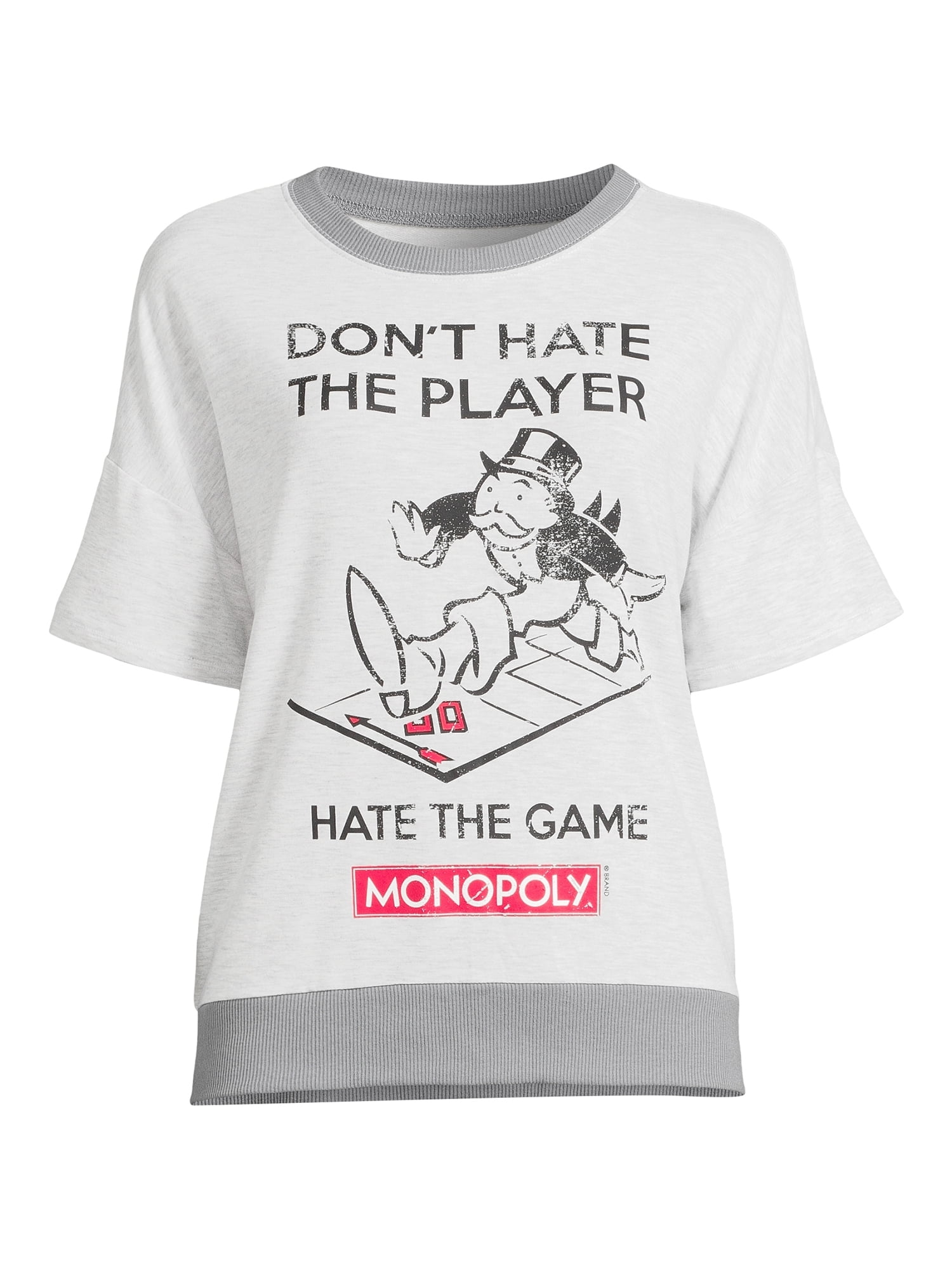 Hasbro Women’s Short Sleeve Monopoly Top