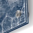 thumbnail image 3 of Epic Art 'World Globes Blueprint' by Vision Studio Acrylic Glass Wall Art, 24"x24", 3 of 3