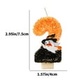 thumbnail image 3 of Number Candle with Spooky Ghost Halloween Birthday Candle Party Decor Birthday Cake Topper Halloween Ghost Spooky Candles for Gothic Decoration Horror Themed Halloween Party, 3 of 6
