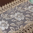 thumbnail image 2 of MesaSe Lace Table Runner Embroidered Dresser Scarf Macrame for Kitchen Dining Picnic Coffee Table Wedding Banquet Home Decoration, 2 of 6