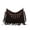Coffee, variant on CAIXIA Crossbody Bags For Women Travel Womens Retro Fringe Studded Fashion Messenger Crossbody Bag, Casual Versatile Shoulder Purse For Daily Use