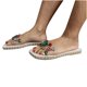 thumbnail image 4 of Sandalias planas con punta abierta y diamantes de imitación para mujer, sandalias cómodas, sandalias informales cómodas para la playa Wmkox8yii  hj789, 4 of 8