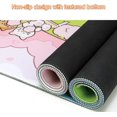 thumbnail image 3 of Cute Kitty Mouse Pad Kawaii Cat Large Gaming Mouse Pad Waterproof Non-Slip Durable Large Extended Keyboard Mouse Pad with Stitched Edges for Office, Sakura Train, 3 of 5