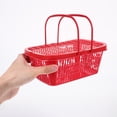 thumbnail image 4 of 10Pcs Berry Basket with Lid Fruit Storage Containers For Fridge Portable Plastic Berry Baskets Cutout Design Berry Baskets For Fridge Living Room Farm And Crafts 1kg Red, 4 of 8