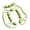 Green, variant on 12 Wheel Leg Roller Massager Deep Tissue Muscle Massage Tool with Wheels for Calves Thighs Arms Forearm Trigger Point Relief for Athletes Gym Workout Physical Therapy