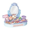 thumbnail image 2 of Uklsqma Ensemble de Maquillage Factice pour Filles 4+ / Trousse Cosmétique en Plastique Sécuritaire avec Pinceaux pour Rouges à Lèvres, Trousse de Maquillage Compacte et Portable / Jeu de Rôle, Motricité Fine, Voyage, Fêtes de Thé, Lea, 2 of 6