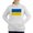 White, variant on CafePress - Ukraine Flag Sweatshirt - Women's Hooded Sweatshirt
