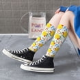 thumbnail image 3 of Lsque Ducks and Anchors Printed Crew Socks Men's Women's LightWeight Thin Casual Calf Socks ,Knee High Socks,Cotton Socks, 3 of 9