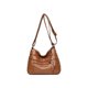 thumbnail image 4 of Bolsa de mensajero de cuero de PU retro de gran capacidad para damas con cremallera de múltiples capas Ndcxsfigh Para Estrenar, 4 of 8