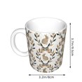 thumbnail image 2 of Yiaed Retro Bunny Print Ceramics Coffee,Large Handle Design,Extra Large Tea and Coffee Cup for Office and Home Mugs, 2 of 6