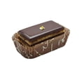 thumbnail image 4 of Panificio 5 oz Elliptical Chocolate Wisp Paper Large Baking Cup - Ridged - 4 1/2" x 2 1/2" x 1 1/4" - 200 count box, 4 of 6