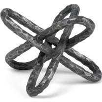 Mercana Metal Metal Decor With Satin Silver Finish 67818