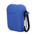 thumbnail image 3 of Earphone Case, Compact Size Skin Friendly Anti Lost Earphone Protective Sleeve Dustproof Portable Silicone With Buckle For IOS Earbuds 1/2, 3 of 8