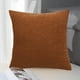 thumbnail image 1 of Funda decorativa rizada para cojín | Funda de cojín de poliéster suave con cremallera | 45x45 cm | Textura acogedora tipo oso de peluche | Decoración para sala de estar, sofá y cama | 1 unidad, 1 of 9