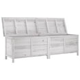 thumbnail image 2 of vidaXL Patio Storage Box with Lid for Outdoor Garden Furniture Solid Wood Fir, 2 of 66