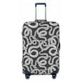 thumbnail image 2 of Goofa Snake Pattern Luggage Covers For Suitcase,Suitcase Cover Protector Fit 18-32 Inch Luggage-, 2 of 9