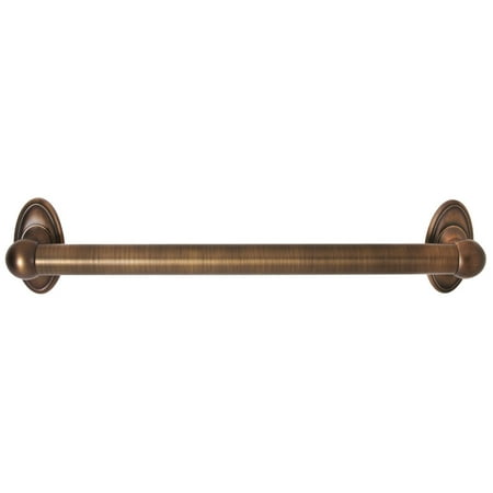 Alno A8023-18-AEM Classic Traditional 18" Grab Bar Antique English Matte