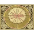 thumbnail image 2 of Cellarius, Andreas 18x15 Gold Ornate Wood Framed with Double Matting Museum Art Print Titled - Maps of the Heavens: Theoria Solis, 2 of 4