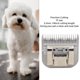 thumbnail image 2 of Cuchilla cortapelos para perros dientes profundos precisos cuchilla cortapelos para perros acero carbonizado desmontable tamaño profesional 7F larga duración 32 mm para ANGGREK Otros, 2 of 7
