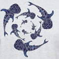 thumbnail image 3 of CafePress - Whale Sahrk Blue Spiral Light T Shirt - Men's Classic Graphic T-Shirt, 3 of 4