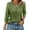 Army Green_04#78, variant on Cotton Henley Shirts for Women 3/4 Sleeve Solid color Dressy Tank Tops for Women Fall V-Neck Button Blouses for Women Dressy