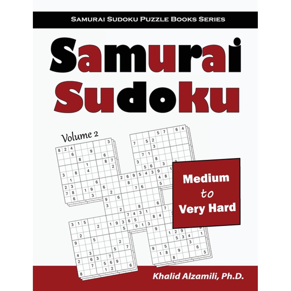 samurai sudoku puzzle books samurai sudoku 500 medium