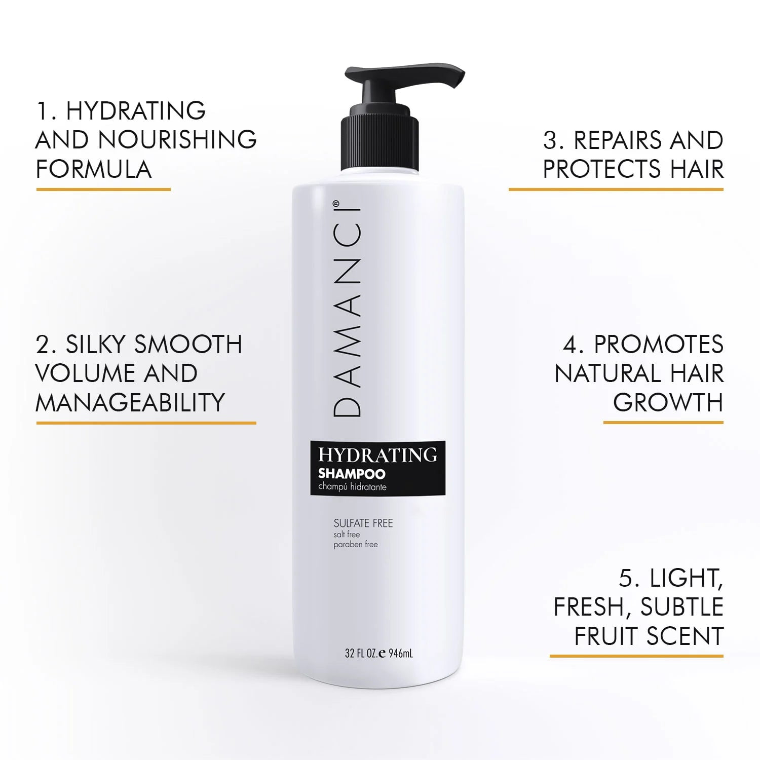 DAMANCI Hydrating Shampoo 32oz