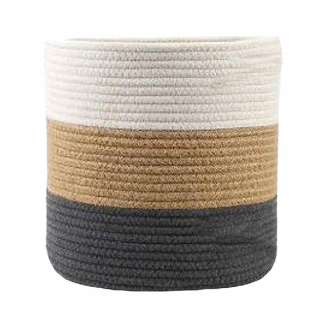 Rope Baskets Large Storage Baskets Cotton Rope Woven Nursery Bins