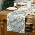 thumbnail image 5 of Mantel de Pascua, adornos de huevos de Pascua, mantel de feliz Pascua, decoración de primavera de temporada, decoración de mesa para interiores y exteriores (13 x 72 pulgadas), 5 of 5
