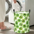 thumbnail image 6 of KLL Green Kiwi Waterproof Foldable Laundry Hamper Bucket with Handles for Storage Bin,Kids Room,Home Organizer (Medium ), 6 of 7