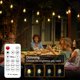 thumbnail image 5 of Lámpara LED Cadena Jardín Césped Fairy Lights Decoración Enchufe De La UE Con Control Remoto Yuyangstore  Luces de hadas, 5 of 9