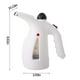 thumbnail image 4 of Fiudx Vaporizador de Ropa Universal, Función de Planchado Vertical, Diseño de Cepillo Redondo, Eliminación Rápida de Arrugas, Ideal para Viajes, Compacto y Ligero, Enchufe Estadounidense de 110 V, Ta, 4 of 7