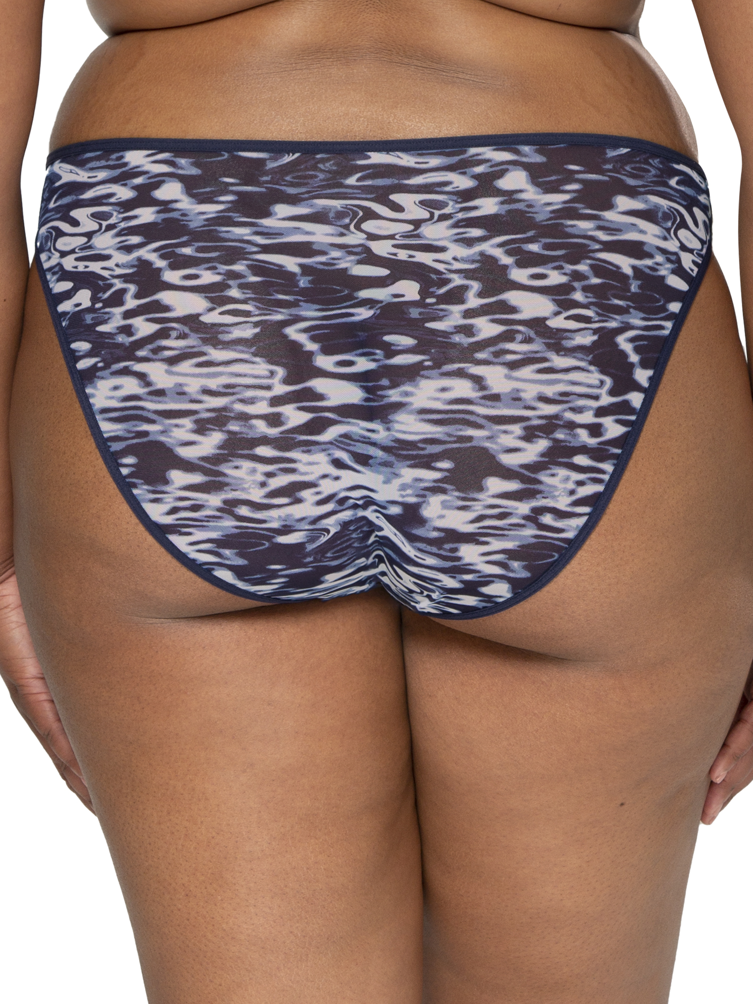 Smart & Sexy Women's Mesh High Leg Panty, 2-Pack, Style-SA1409